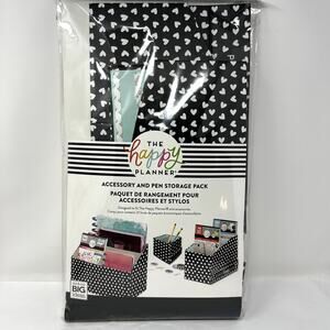 The Happy Planner MAMBI Hearts Planner Sticker Storage Accessory Organizer Desk